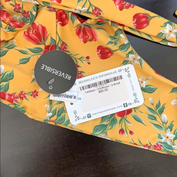 Wildflower swimsuit Top - Picture 4 of 7